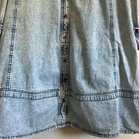 Free People Vanessa Denim Tunic - Picture 6 of 7
